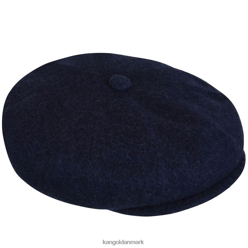 Kangol Danmark - Kangol unisex navy mergel uldhandler tilbehør 84N208793