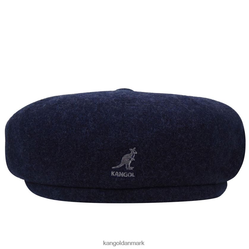 Kangol Danmark - Kangol unisex navy mergel uldhandler tilbehør 84N208793