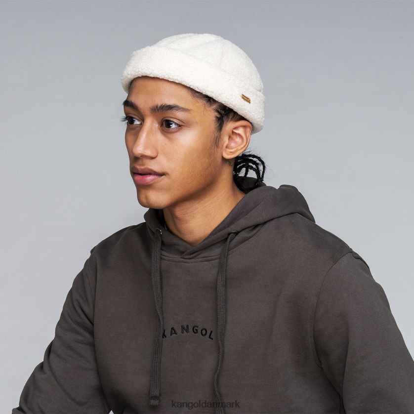 Kangol Danmark - Kangol unisex off white plys ur hætte tilbehør 84N208813