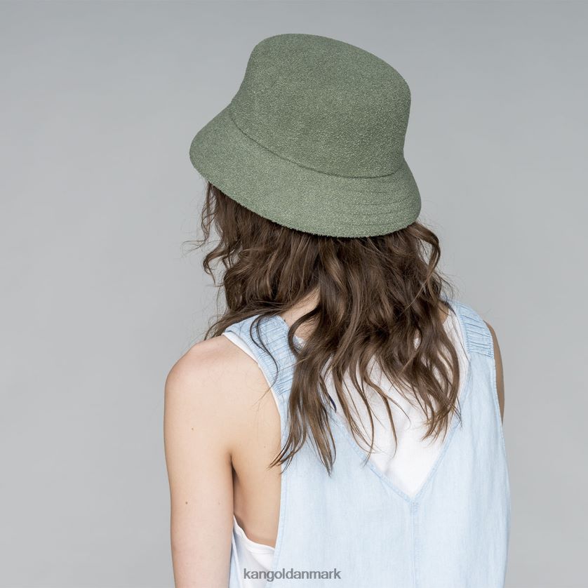 Kangol Danmark - Kangol unisex oliegrøn bermuda spand tilbehør 84N208624