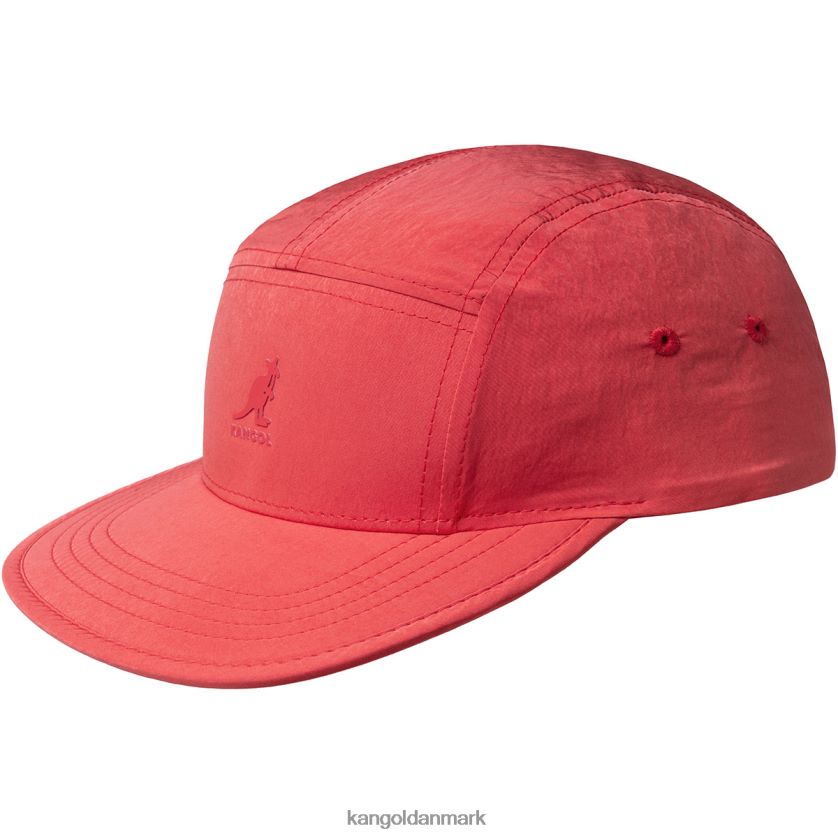 Kangol Danmark - Kangol unisex oliegrøn soft touch 5 panel baseball tilbehør 84N208277