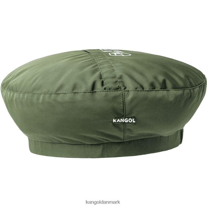 Kangol Danmark - Kangol unisex oliven koordinater maske baret tilbehør 84N208421