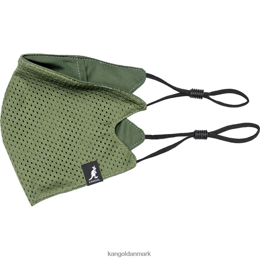 Kangol Danmark - Kangol unisex oliven koordinater maske baret tilbehør 84N208421