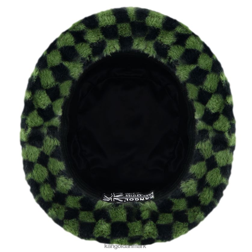 Kangol Danmark - Kangol unisex oliven tern spand i imiteret pels tilbehør 84N208712