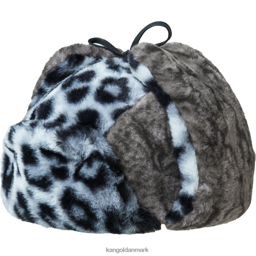 Kangol Danmark - Kangol unisex pepto/mahogni vild pelsfanger tilbehør 84N208839