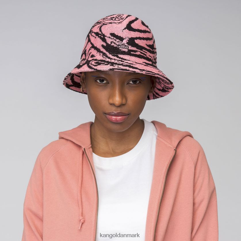 Kangol Danmark - Kangol unisex pepto/sort flydende afslappet tilbehør 84N208563