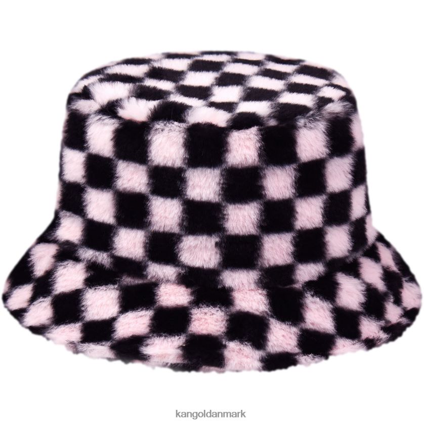 Kangol Danmark - Kangol unisex pepto-tjek spand i imiteret pels tilbehør 84N208713