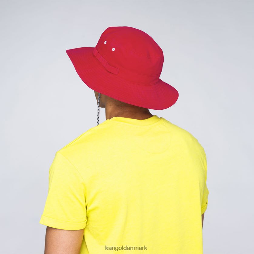 Kangol Danmark - Kangol unisex rød brugsledninger junglehat tilbehør 84N208501