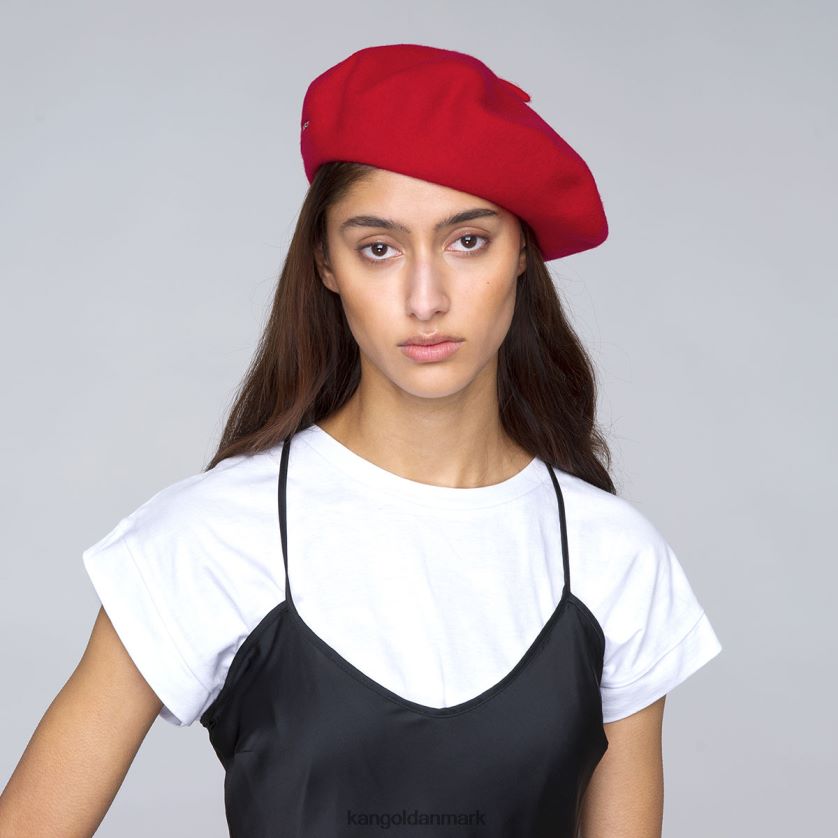 Kangol Danmark - Kangol unisex rød modelaine baret tilbehør 84N208448