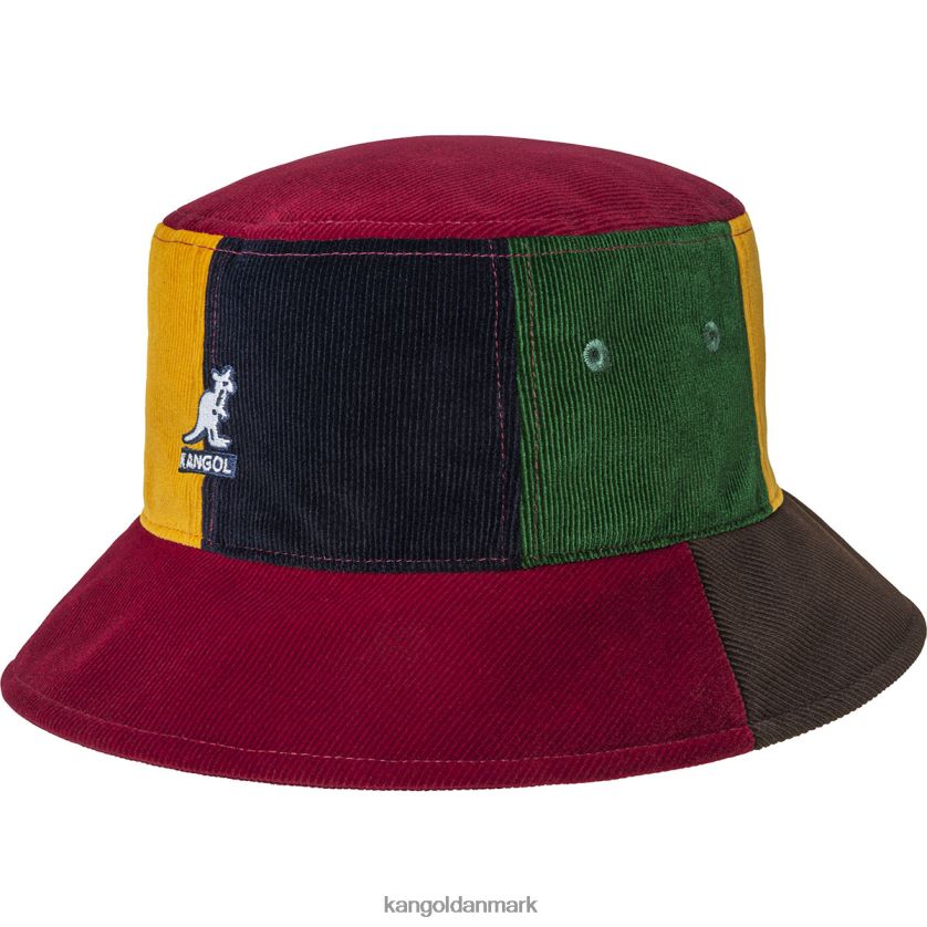 Kangol Danmark - Kangol unisex rød multi kontrast pops spand tilbehør 84N208551