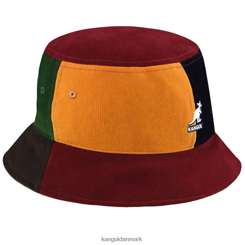 Kangol Danmark - Kangol unisex rød multi kontrast pops spand tilbehør 84N208551