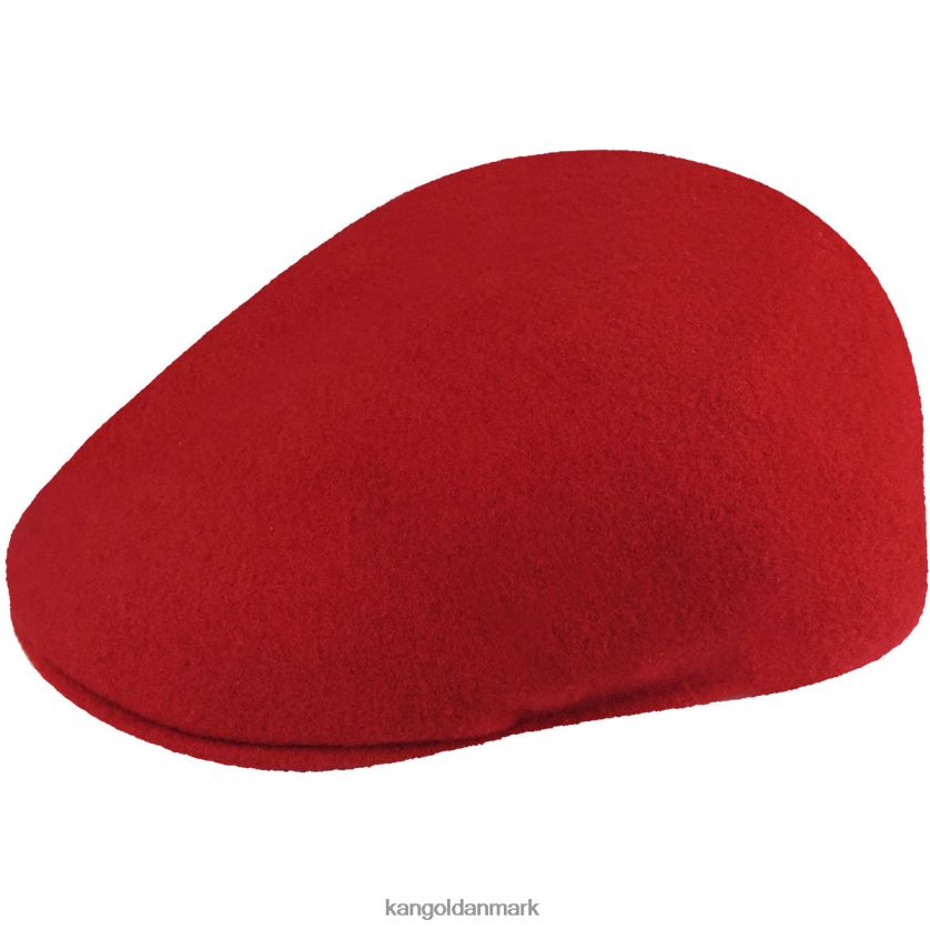 Kangol Danmark - Kangol unisex rød uld 504 tilbehør 84N208136