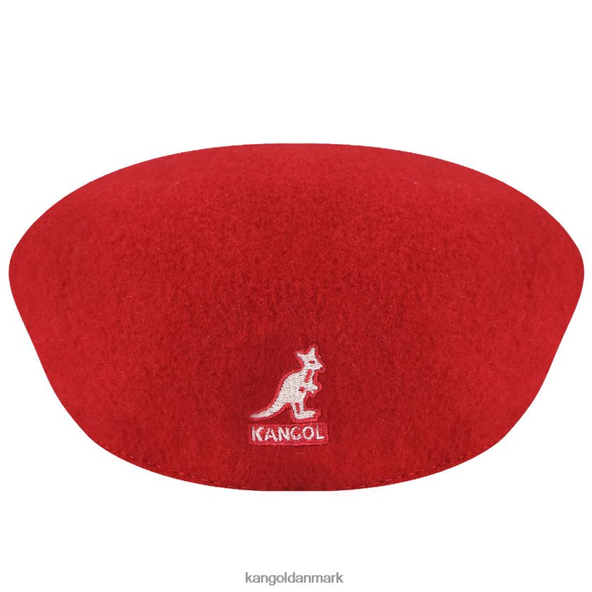 Kangol Danmark - Kangol unisex rød uld 504 tilbehør 84N208136
