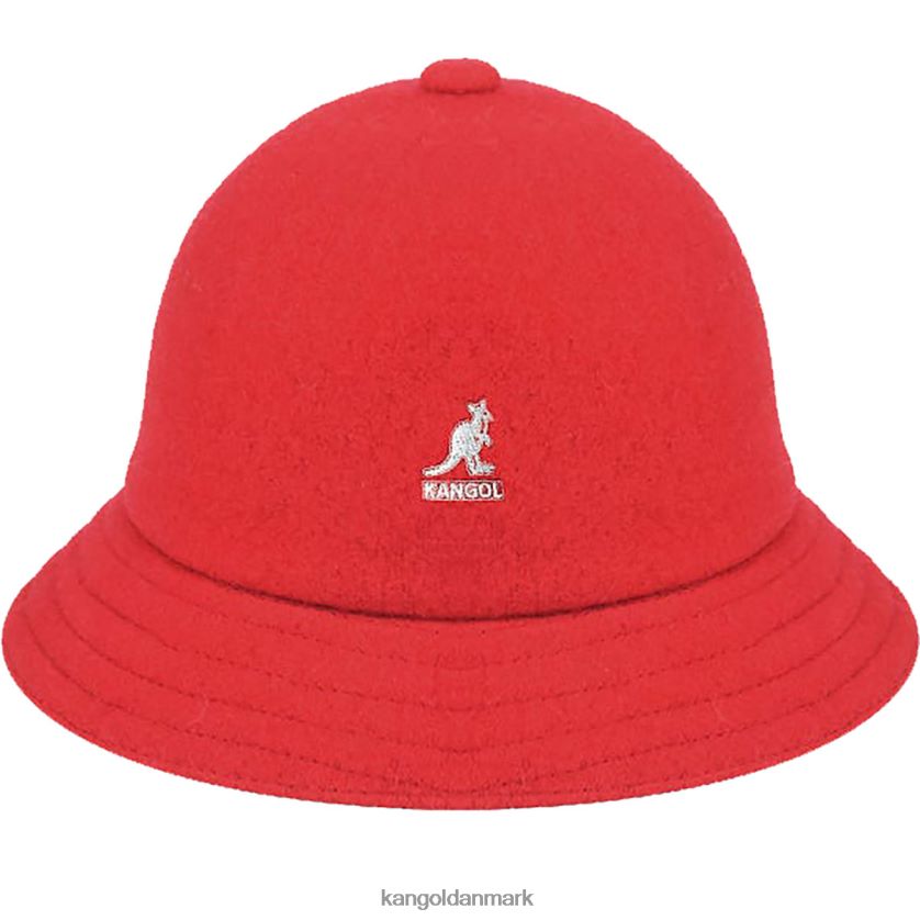 Kangol Danmark - Kangol unisex rød uld afslappet tilbehør 84N208718