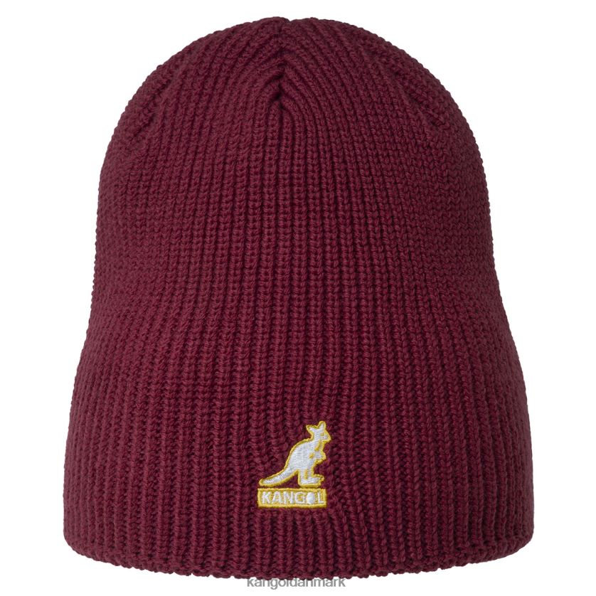 Kangol Danmark - Kangol unisex rødt fløjl kardinal 2-vejs hue tilbehør 84N208867