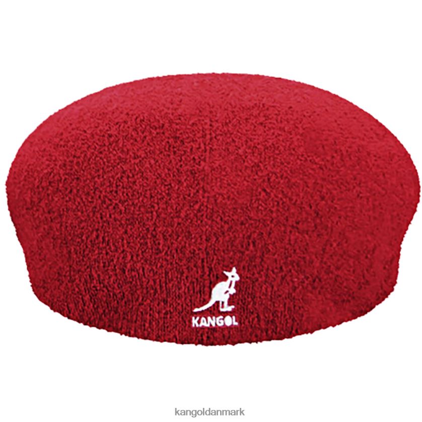 Kangol Danmark - Kangol unisex skarlagenrød bermuda 504 tilbehør 84N20837
