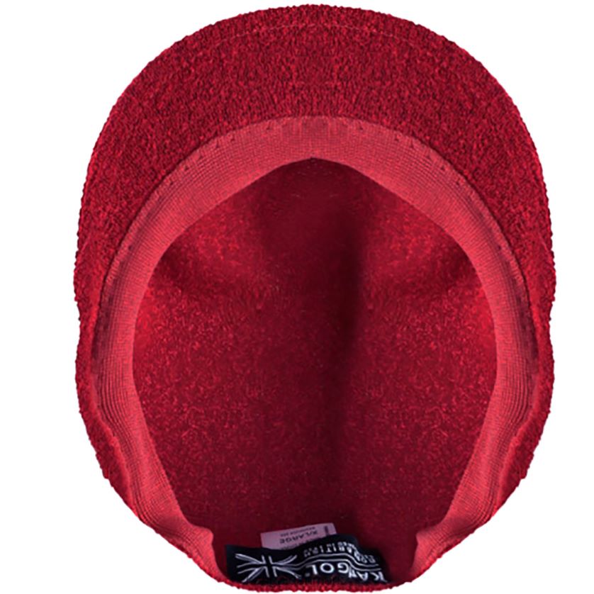 Kangol Danmark - Kangol unisex skarlagenrød bermuda 504 tilbehør 84N20837