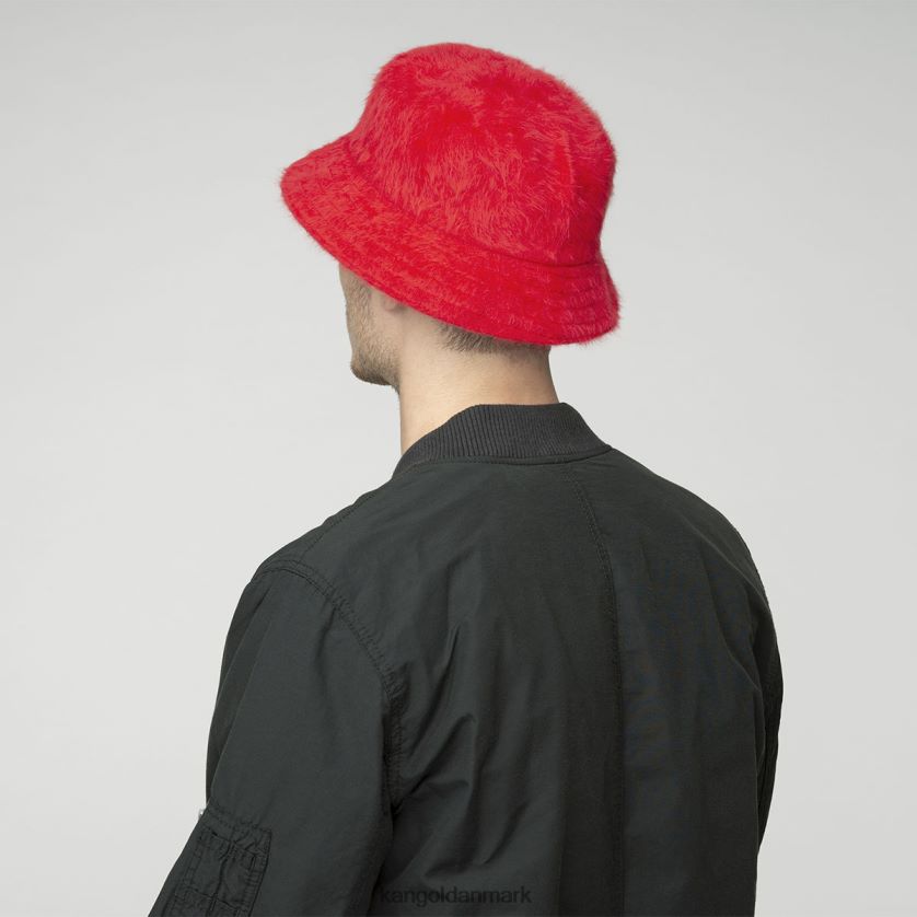 Kangol Danmark - Kangol unisex skarlagenrød furgora spand tilbehør 84N208734