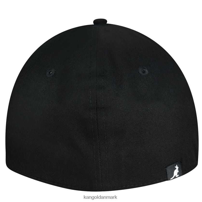 Kangol Danmark - Kangol unisex sort 38-83 elastisk baseball tilbehør 84N208364
