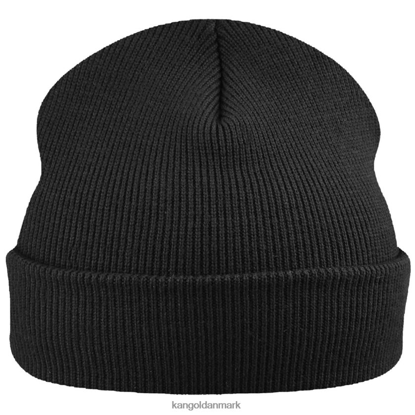 Kangol Danmark - Kangol unisex sort akryl manchet træk på tilbehør 84N208841