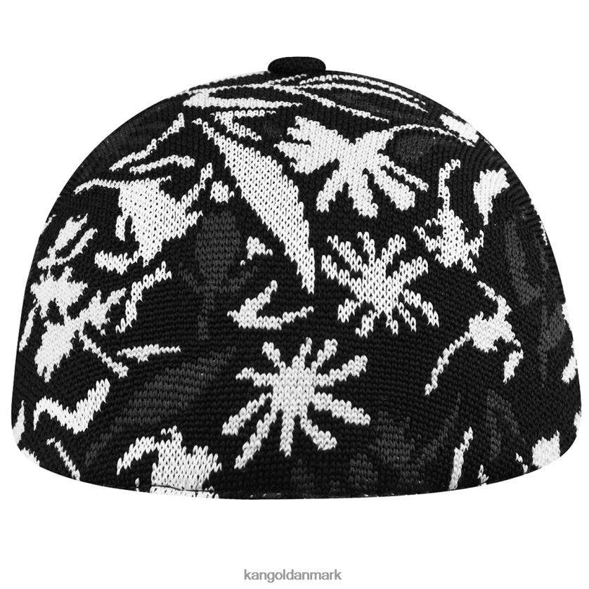 Kangol Danmark - Kangol unisex sort blomstret gadeblomstret spacecap tilbehør 84N208280