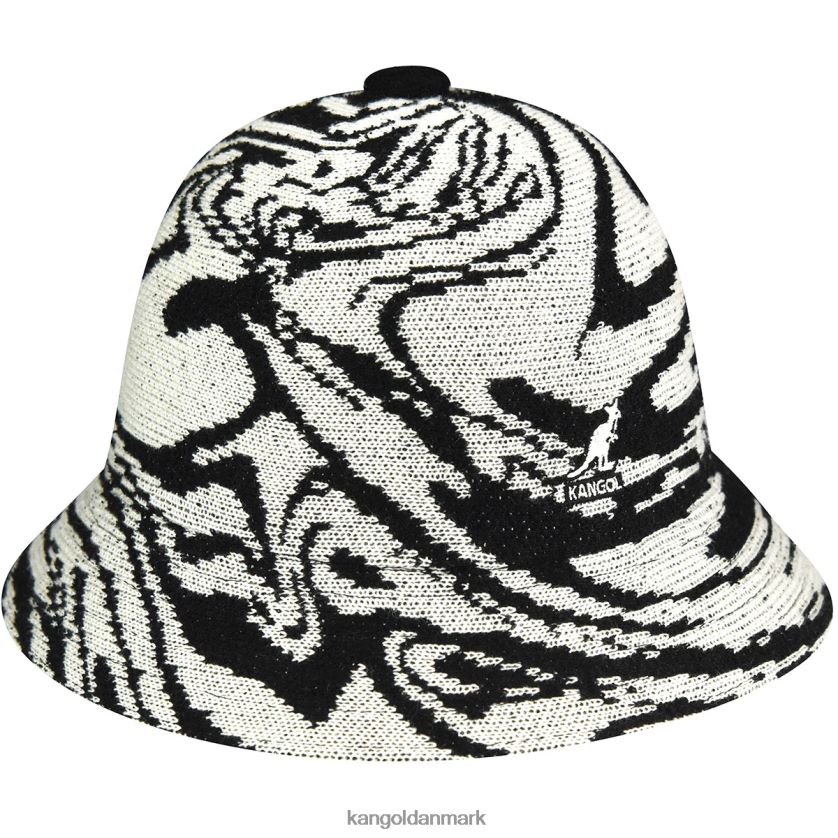 Kangol Danmark - Kangol unisex sort/creme flydende afslappet tilbehør 84N208562