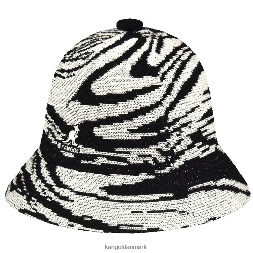 Kangol Danmark - Kangol unisex sort/creme flydende afslappet tilbehør 84N208562