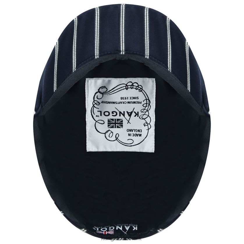 Kangol Danmark - Kangol unisex sort dobbeltstribe britiske peebles tilbehør 84N208771