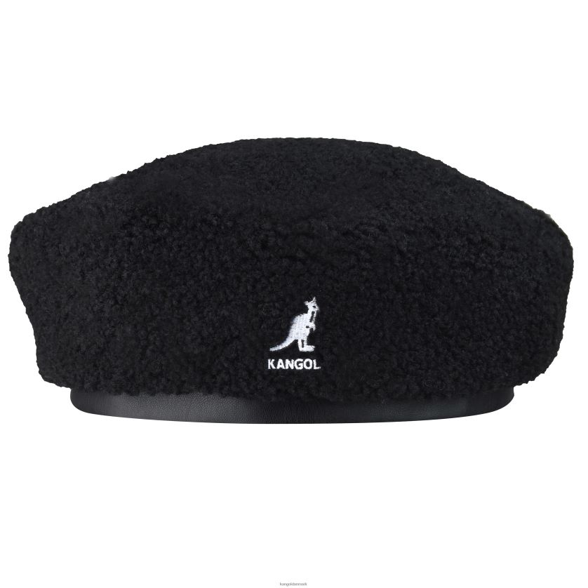 Kangol Danmark - Kangol unisex sort/elektrisk pink nylon plys vendbar baret tilbehør 84N208423