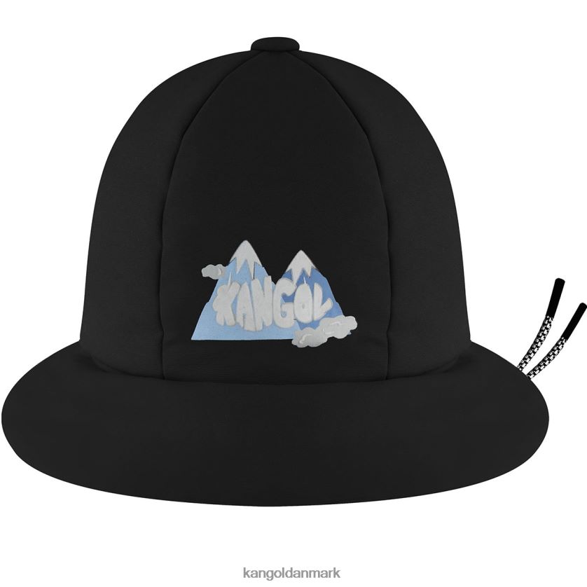 Kangol Danmark - Kangol unisex sort forbliv puffet afslappet tilbehør 84N208556