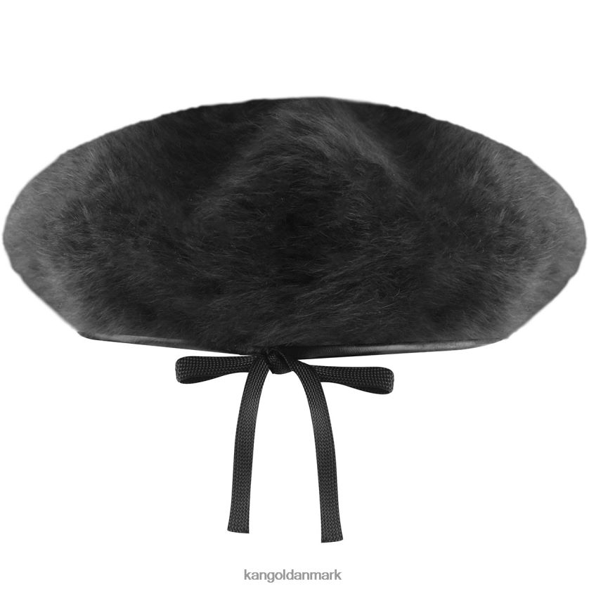 Kangol Danmark - Kangol unisex sort furgora big monty baret tilbehør 84N208410
