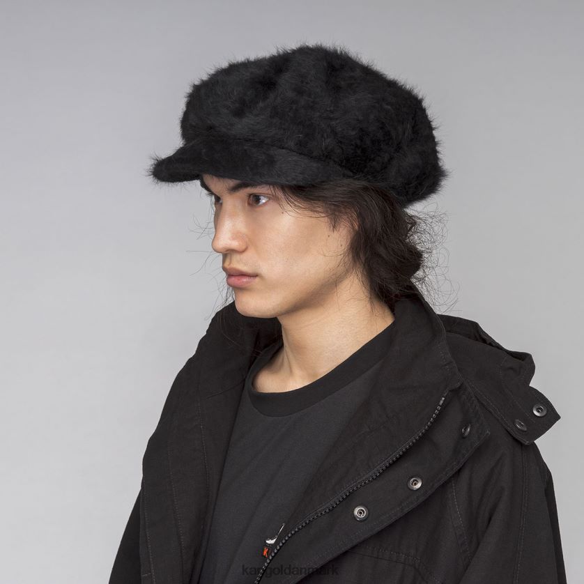 Kangol Danmark - Kangol unisex sort furgora æble kasket tilbehør 84N208881