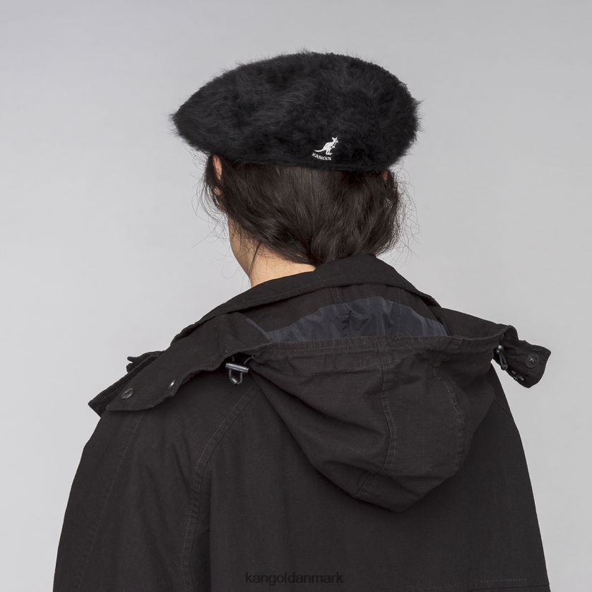 Kangol Danmark - Kangol unisex sort furgora æble kasket tilbehør 84N208881