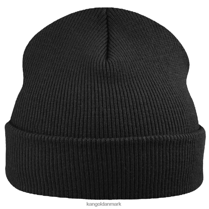 Kangol Danmark - Kangol unisex sort/guld akryl manchet træk på tilbehør 84N208843