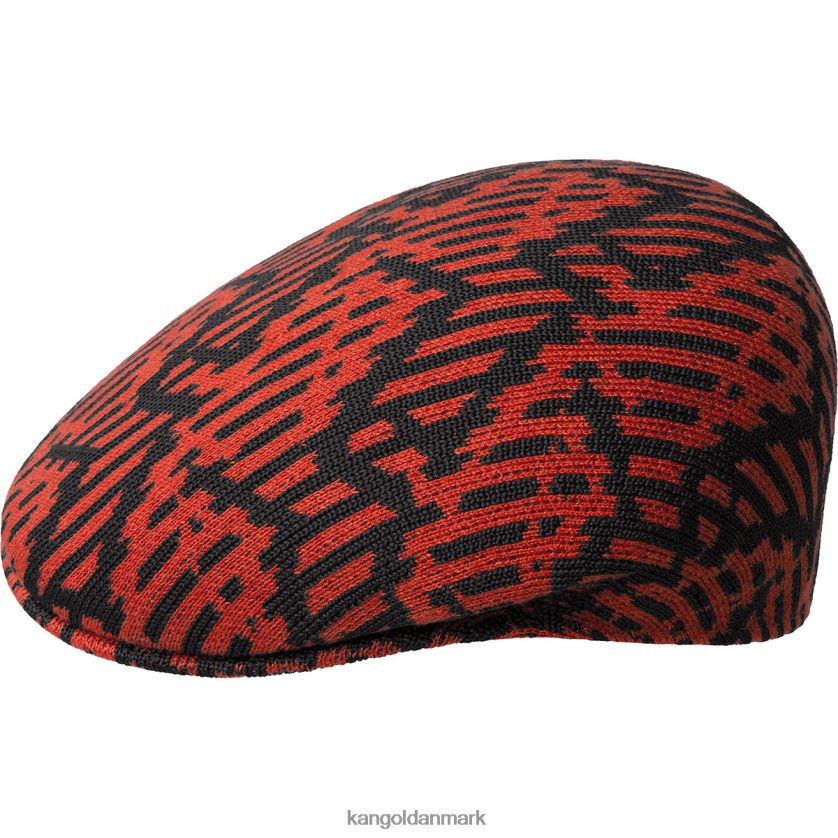 Kangol Danmark - Kangol unisex sort/hvid faldende skala 504 tilbehør 84N20843