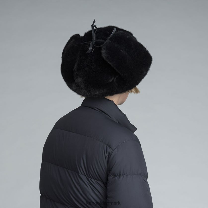 Kangol Danmark - Kangol unisex sort imiteret pelsfanger tilbehør 84N208861