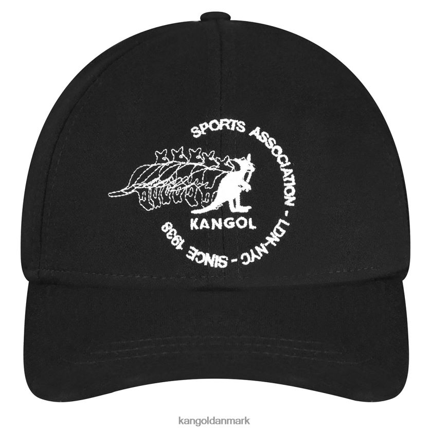 Kangol Danmark - Kangol unisex sort klub baseball kasket tilbehør 84N208369