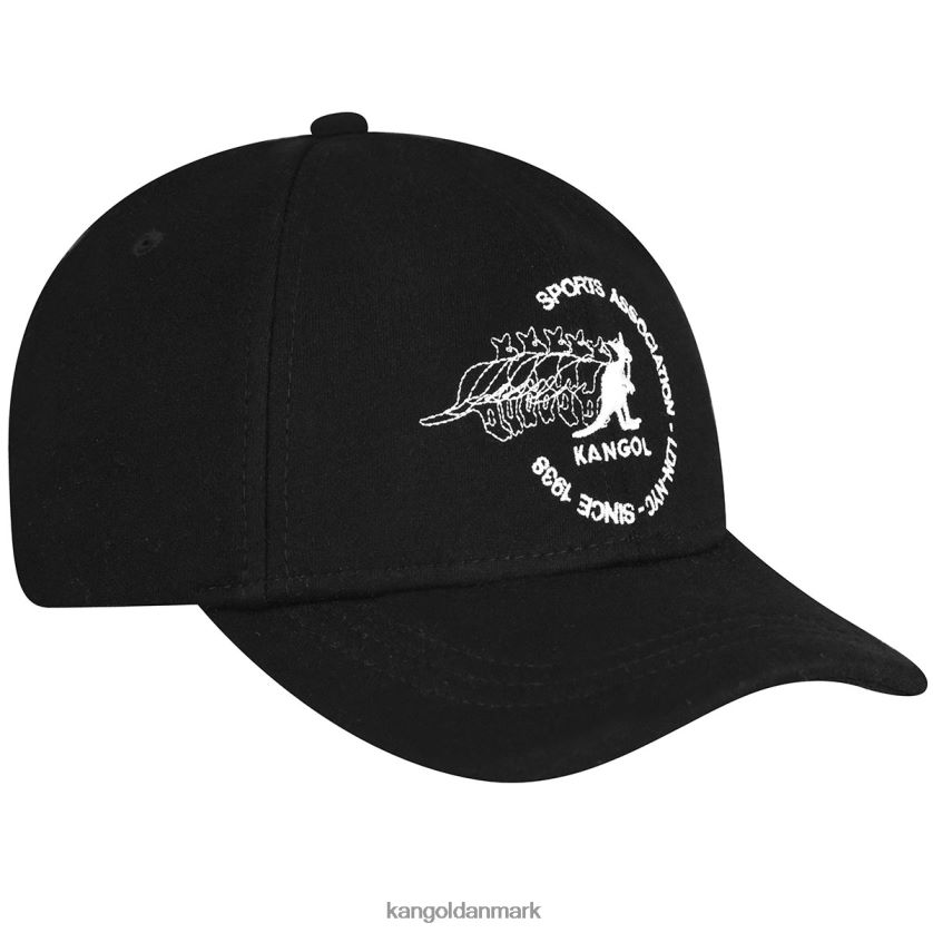 Kangol Danmark - Kangol unisex sort klub baseball kasket tilbehør 84N208369
