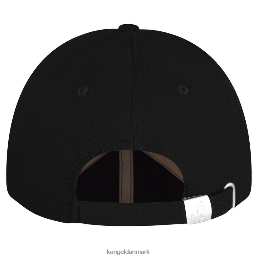 Kangol Danmark - Kangol unisex sort klub baseball kasket tilbehør 84N208369