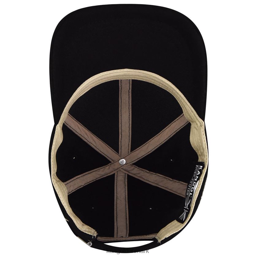 Kangol Danmark - Kangol unisex sort klub baseball kasket tilbehør 84N208369