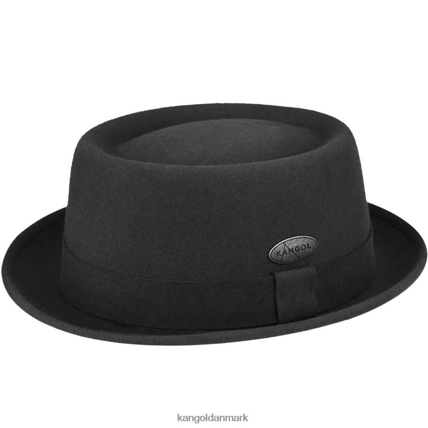 Kangol Danmark - Kangol unisex sort lidtfilt svinetærte tilbehør 84N208795
