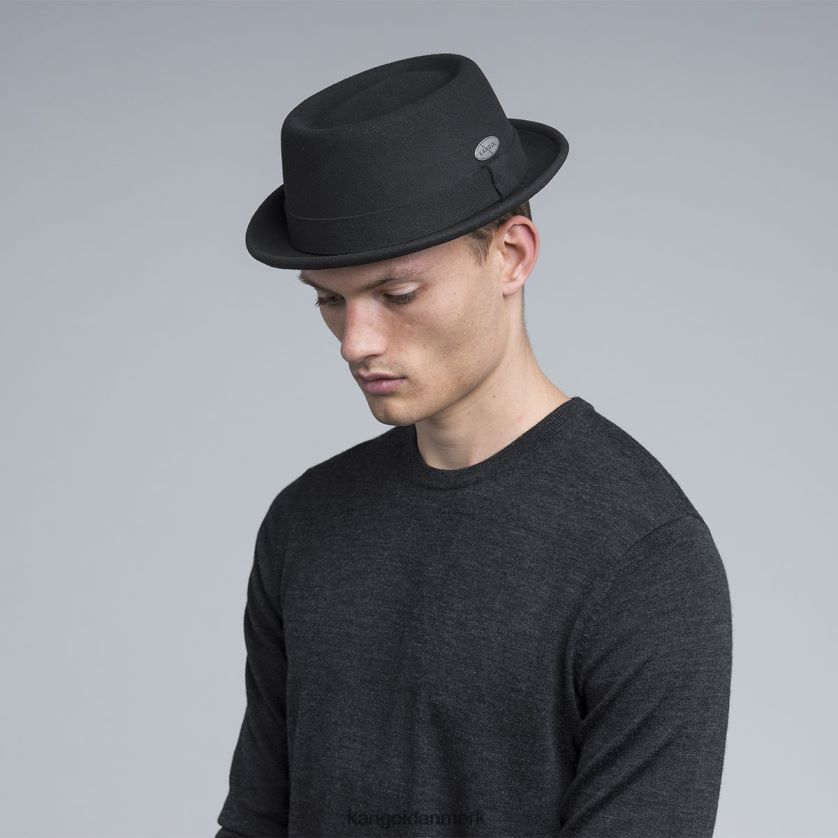 Kangol Danmark - Kangol unisex sort lidtfilt svinetærte tilbehør 84N208795