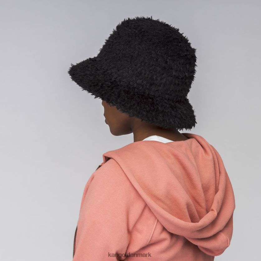 Kangol Danmark - Kangol unisex sort lodnet fletning tilbehør 84N208549