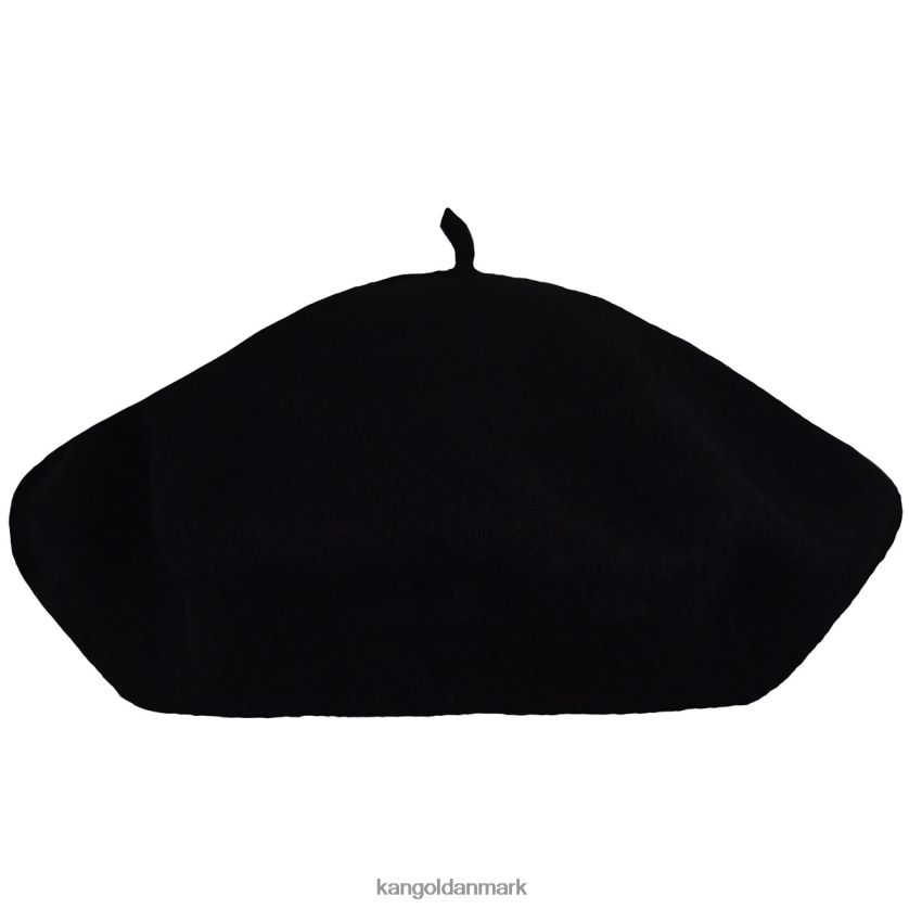 Kangol Danmark - Kangol unisex sort modelaine baret tilbehør 84N208442