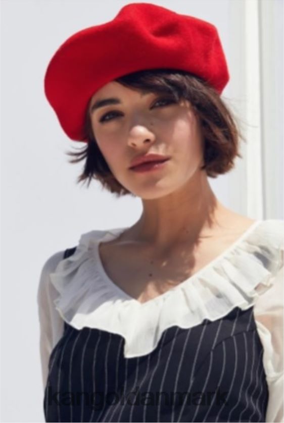 Kangol Danmark - Kangol unisex sort modelaine baret tilbehør 84N208442