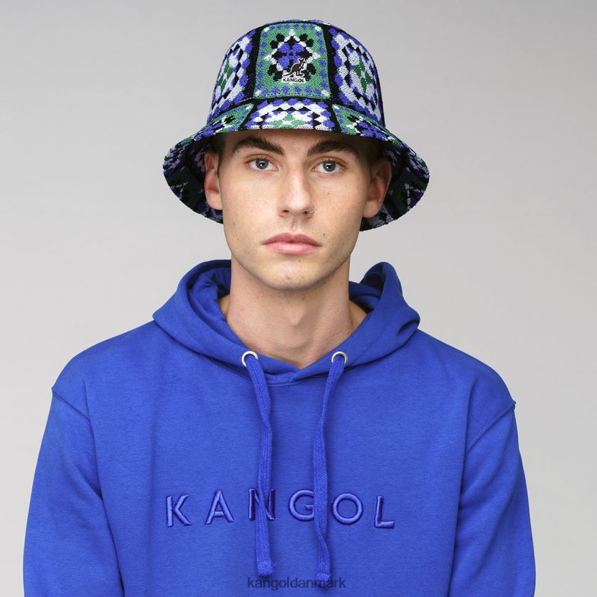 Kangol Danmark - Kangol unisex sort multi kunst og håndværk afslappet tilbehør 84N208489
