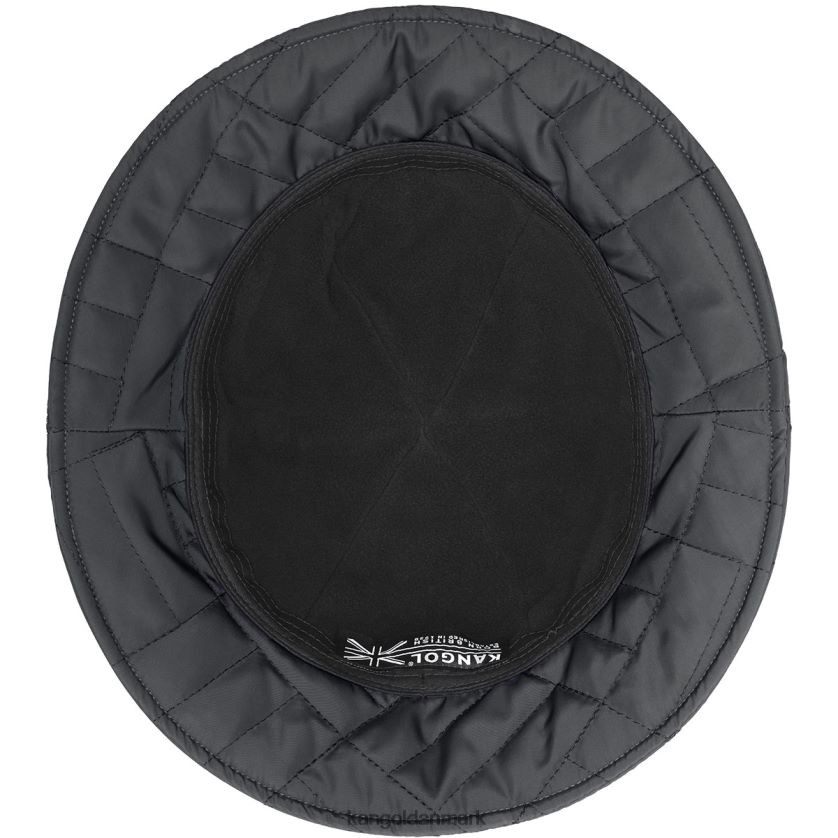 Kangol Danmark - Kangol unisex sort quiltet afslappet tilbehør 84N208686
