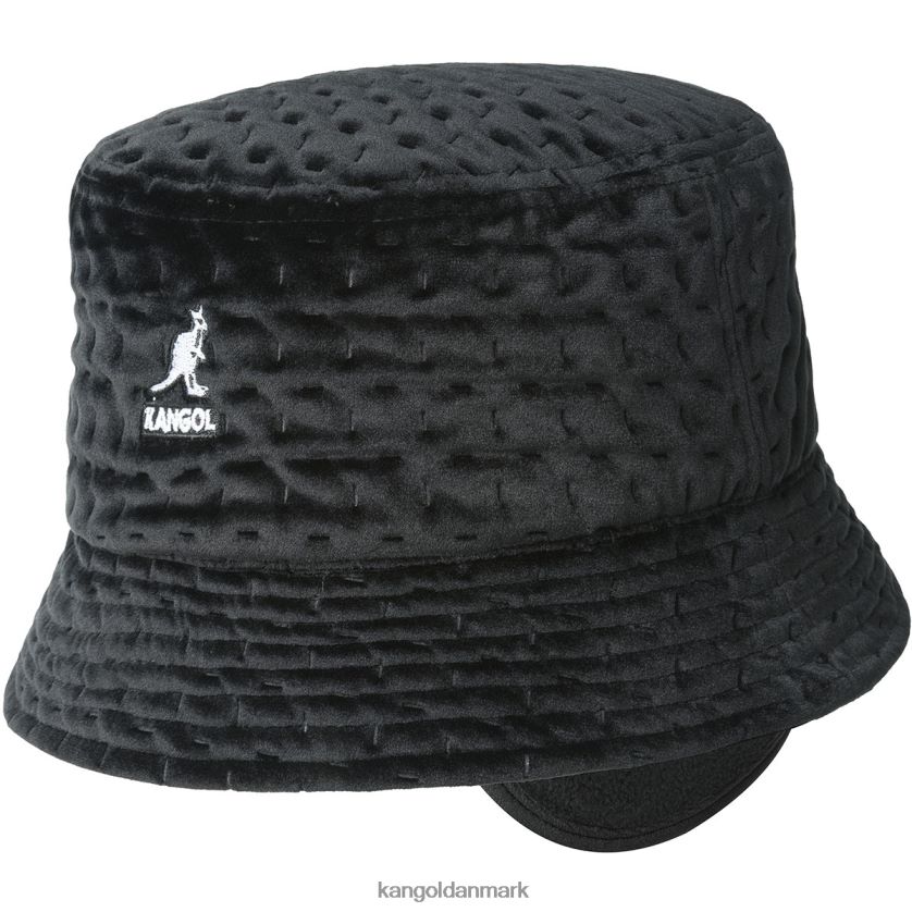 Kangol Danmark - Kangol unisex sort quiltet spand tilbehør 84N208679