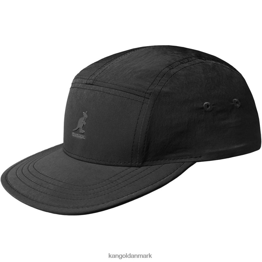 Kangol Danmark - Kangol unisex sort soft touch 5 panel baseball tilbehør 84N208276