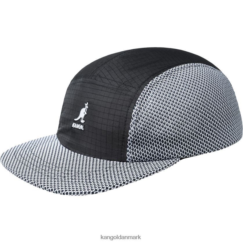 Kangol Danmark - Kangol unisex sort sport 5-panel hætte tilbehør 84N208354